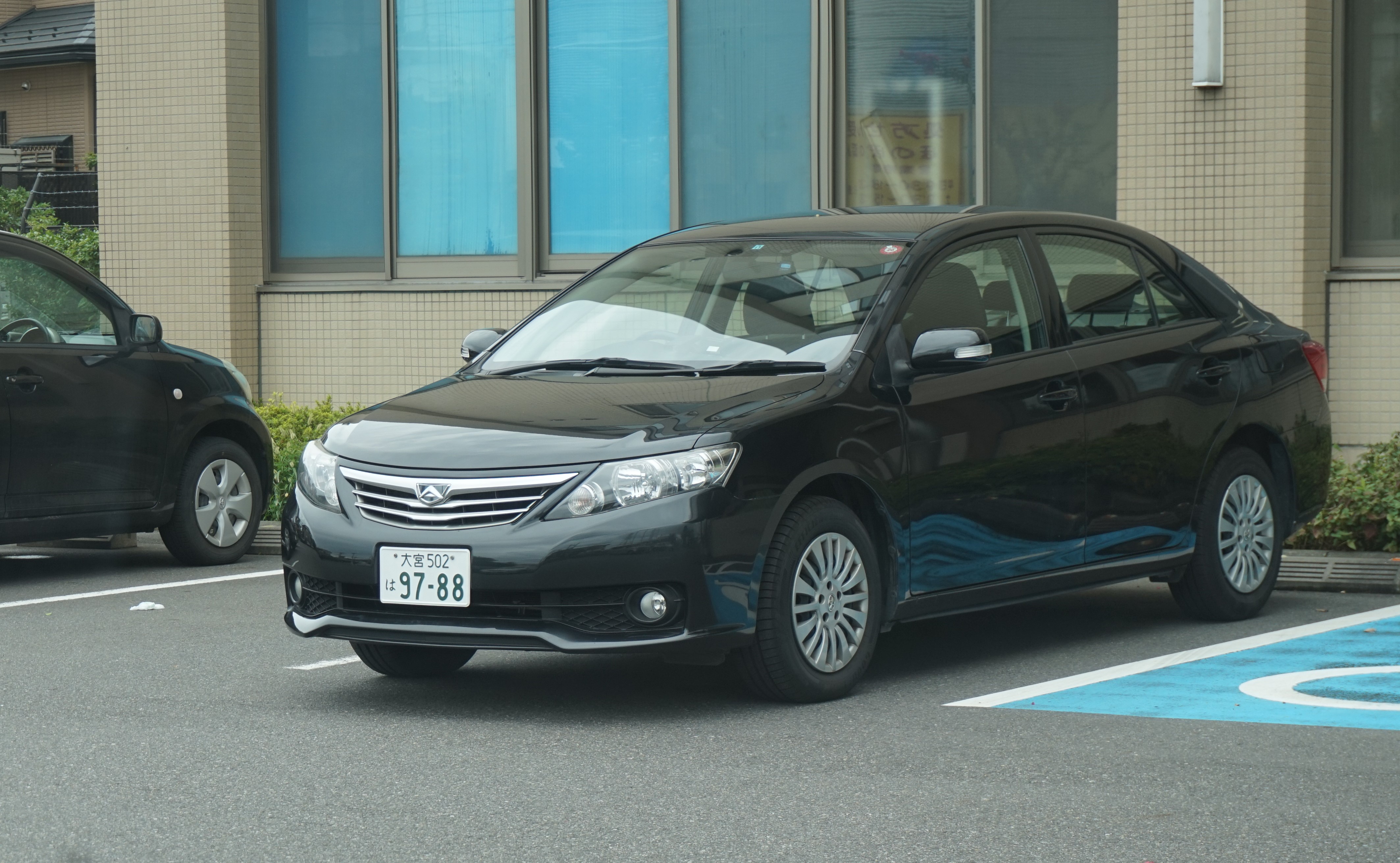 大宮東警察署に駐車していた８８ナンバーの車